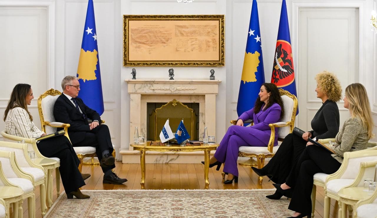 Osmani takon shefin e OSBE-së në Kosovë, flasin për konstituimin e institucioneve