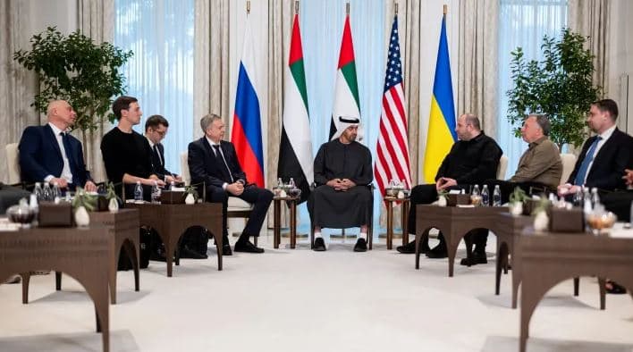 Ukrainë-Rusi-SHBA, përfundon dita e parë e bisedimeve në Abu Dhabi