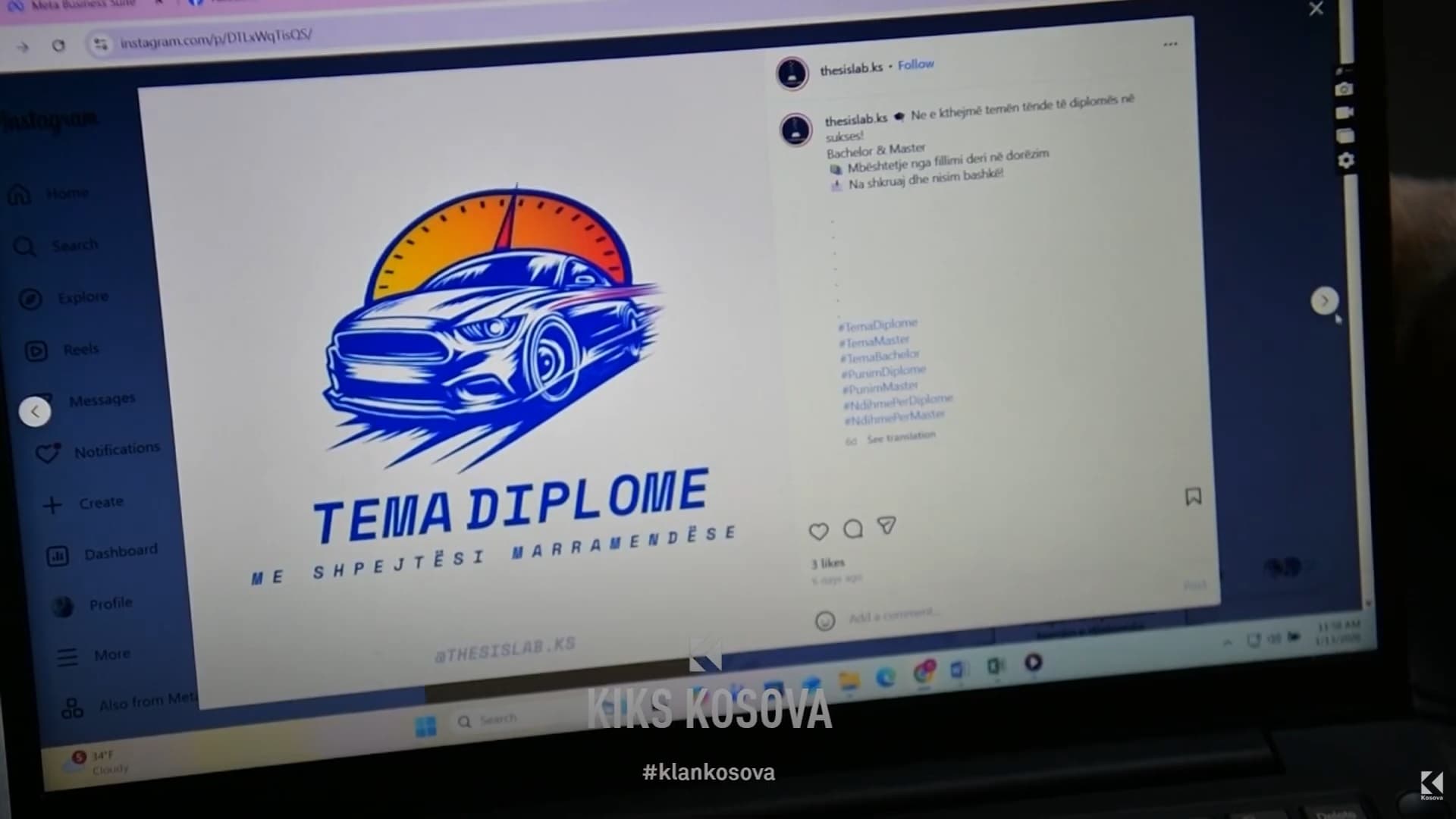 “350 euro kushton, e pagun me dy këste”: Si shiten temat e diplomës në Kosovë? (VIDEO)