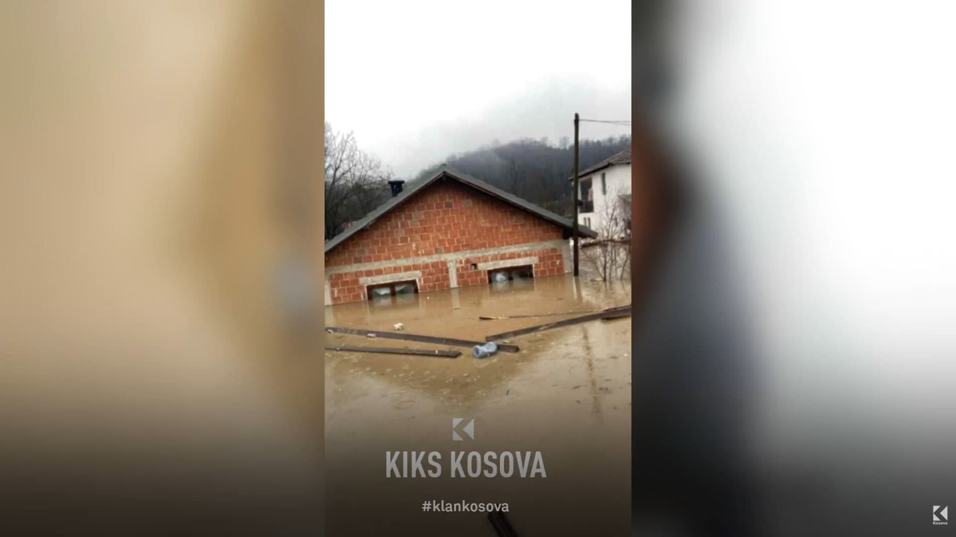 Gjakova "nën ujë", Jeton Ibrahimi rrëfen tmerrin që përjetoi ai me familje nga vërshimet (VIDEO)