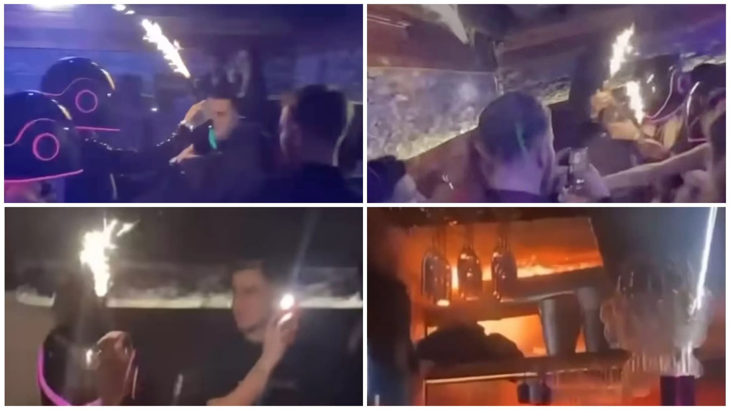 Bari ku vdiqën mbi 40 persona reklamonte shishe me fishekzjarrë sipër