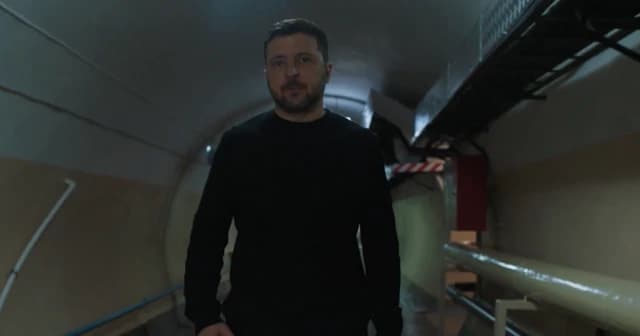 Pamjet e bunkerit të Zelenskyt publikohen për herë të parë (VIDEO)