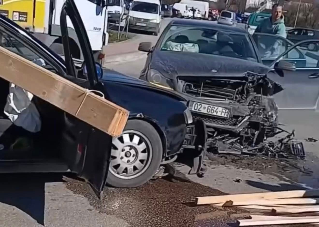 Aksident në Banjë të Istogut, tre të lënduar