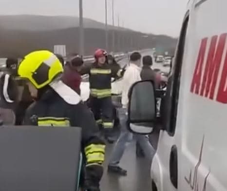 E dhimbshme: Vdes gruaja që u aksidentua dje në autostradën “Ibrahim Rugova”
