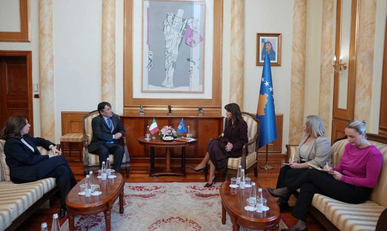 Italia në krah të Kosovës, Haxhiu vlerëson mbështetjen e vazhdueshme