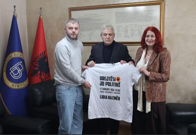 “Liria ka Emër” merr mbështetjen e Ali Ahmetit për marshin e 17 shkurtit