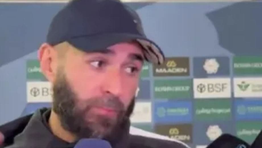 Tensionet në Ligën Saudite: Benzema 'përplaset' me gazetarin pas ndeshjes