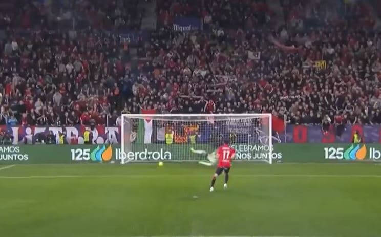 Osasuna ia dridh Realit, po fiton 1-0