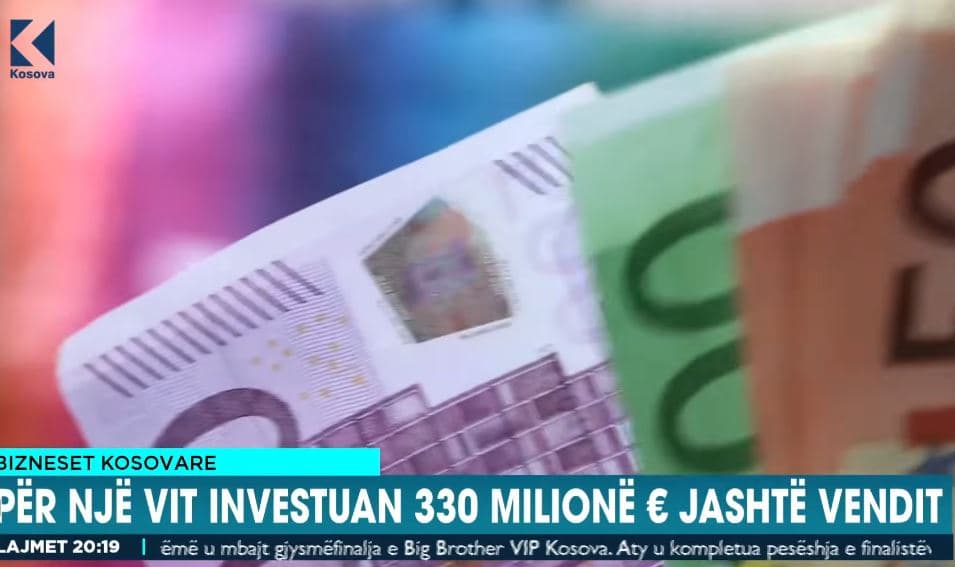 Bizneset kosovare investuan 330 milionë euro jashtë vendit (VIDEO)