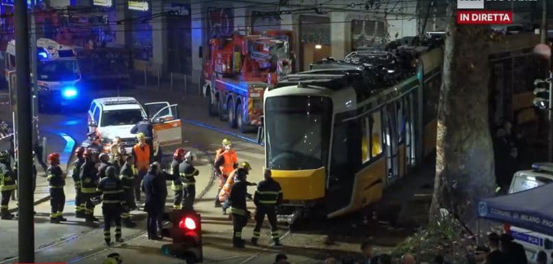 Shkon në dy numri i të vdekurve nga përplasja e tramvajit me ndërtesën në Milano