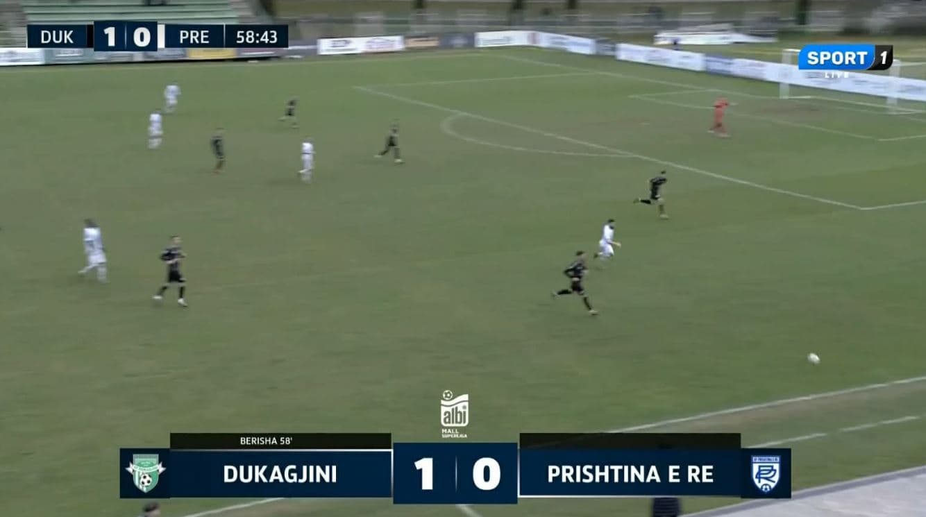 Dukagjini mposht Prishtinën e Re, kalon në çerekfinale të Kupës së Kosovës