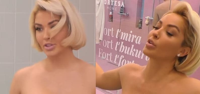 Dolce më sensuale se kurrë, kërcen në banjo (VIDEO)