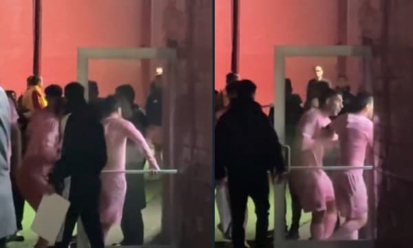 Messi i zemëruar nga humbja, Suarez e ndaloi përballjen me referin (VIDEO)