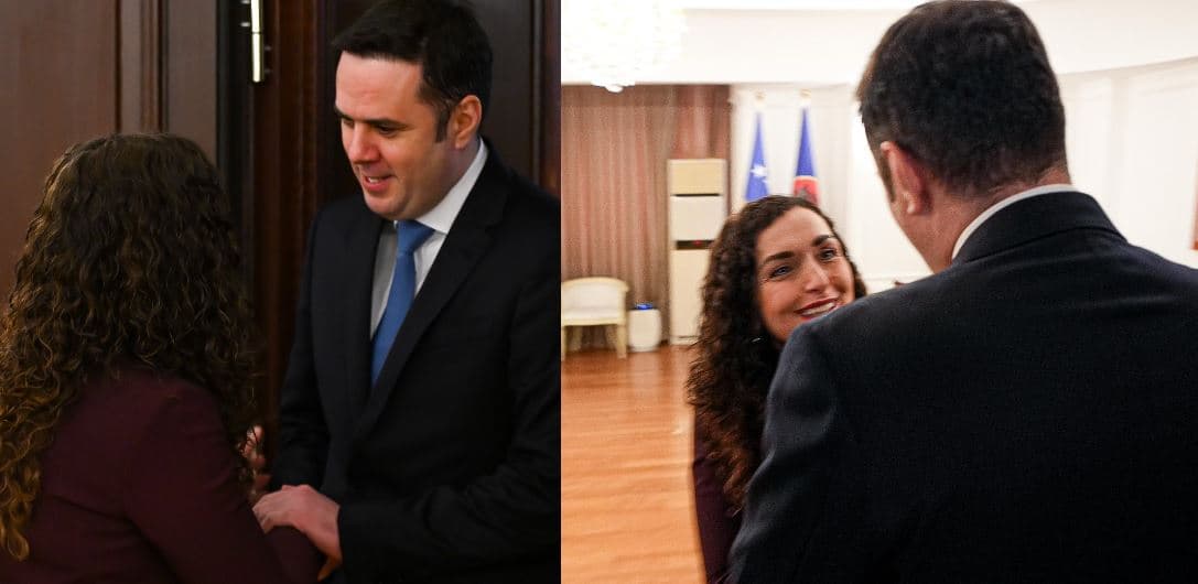 Osmani e fton dhe e pret ngrohtësisht Abdixhikun në zyrë