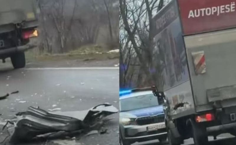 Aksident mes dy automjeteve në Rastavicë të Deçanit, një i lënduar