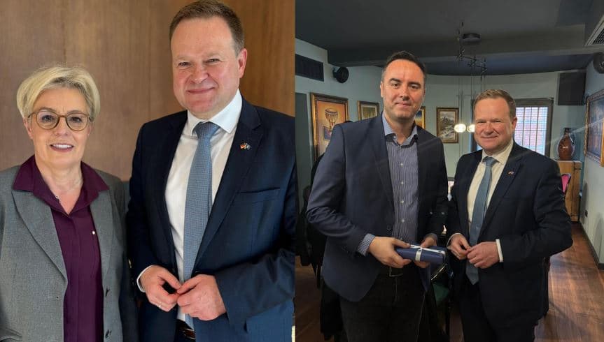 Zyrtari gjerman viziton Kosovën, uron konstituimin e Kuvendit dhe formimin e Qeverisë