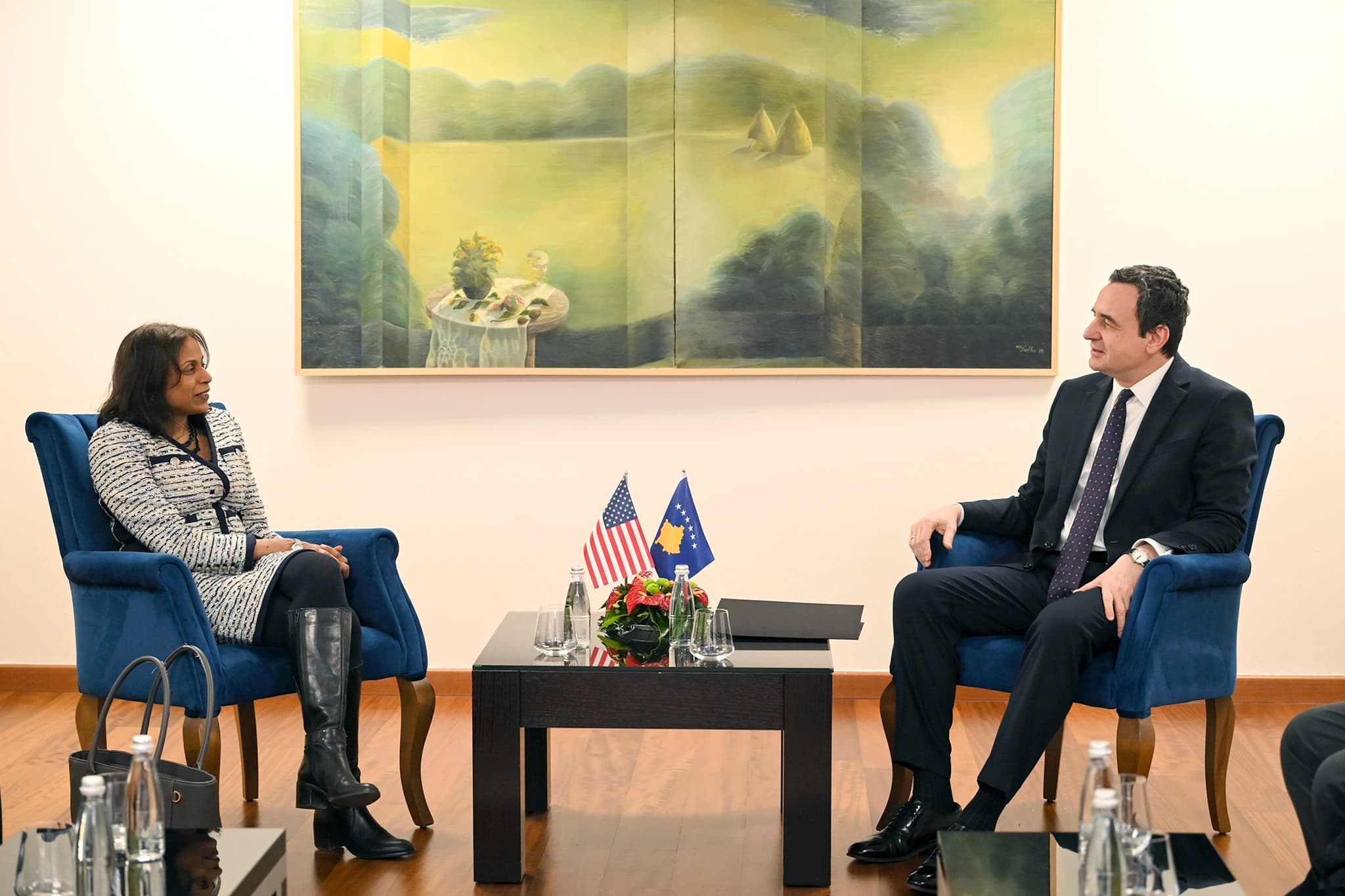 U takua me Prattipatin, Kurti tregon për çka biseduan
