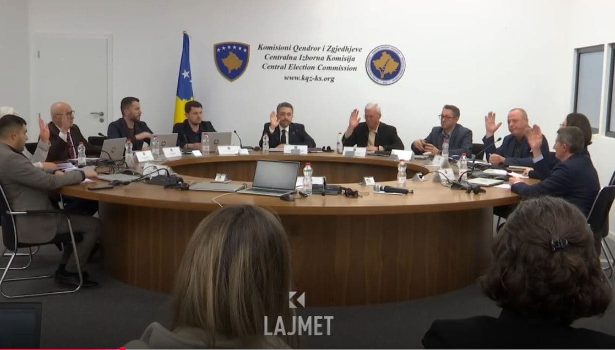 Mbledhja e KQZ-së: VV votoi Listën Serbe, certifikohen zgjedhjet (VIDEO)