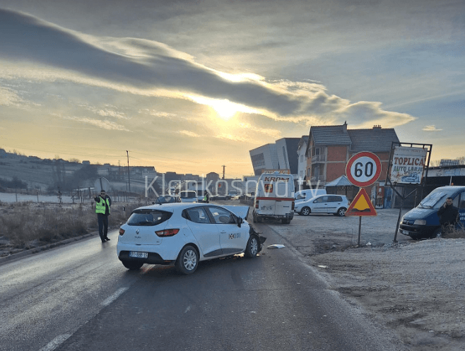 Tre të lënduar lehtë pas një aksidenti në fshatin Shupkoc