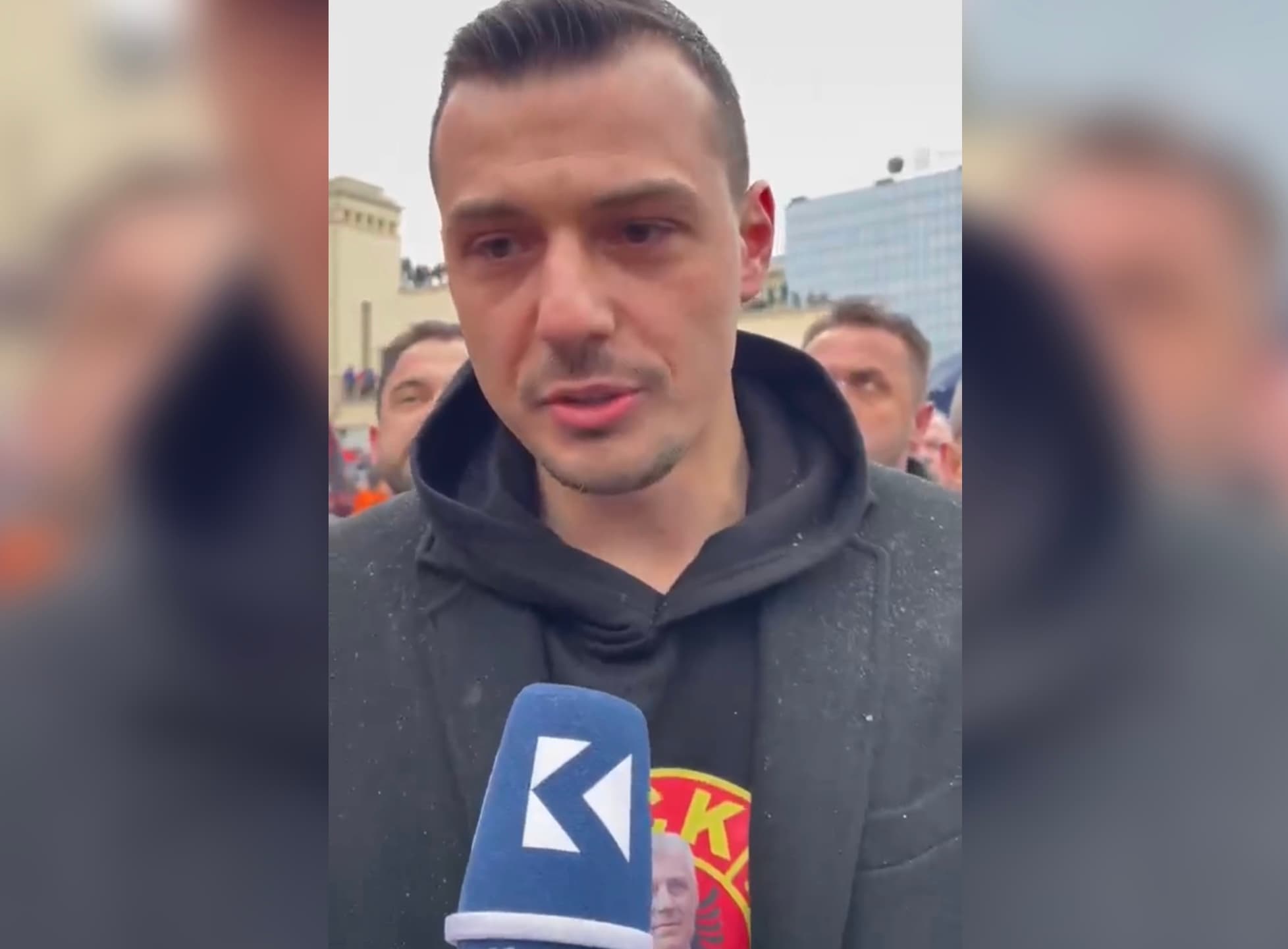 Endrit Thaçi për marshin: Është shumë emocionues - sot nuk ka festë, por ka protestë (VIDEO)