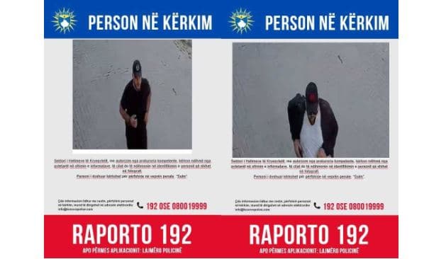 Policia e Prishtinës shpall në kërkim dy persona të dyshuar për sulm
