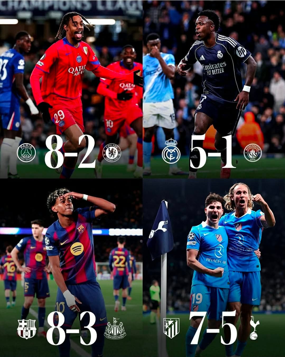 Katastrofë për klubet angleze, katër eliminime të rënda në Champions League