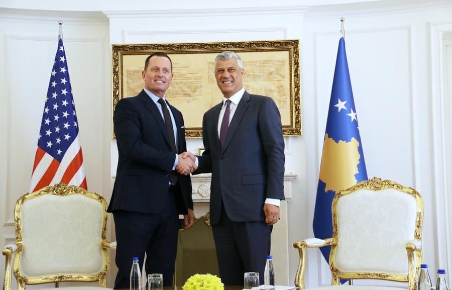 Shkuarja në zgjedhje të reja, Grenell: Zoti po na përgatit për kthimin e Thaçit