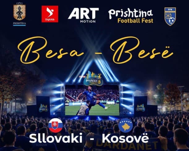 Sllovaki - Kosovë, në zemër të kryeqytetit