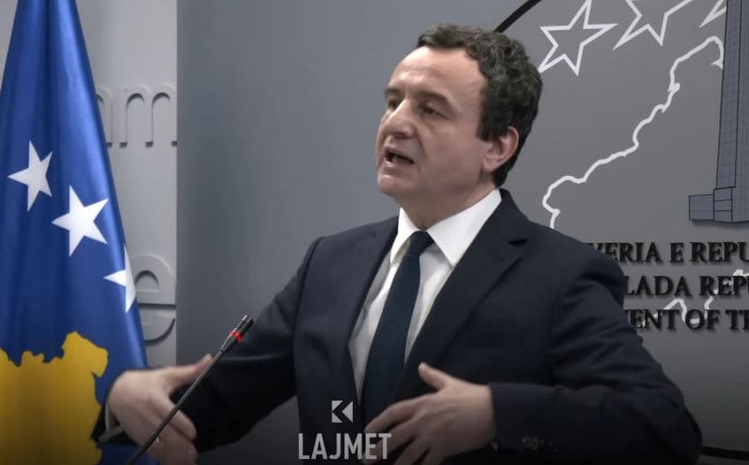“Diss” nga Kurti: Dekretin e Presidentes e quan antikushtetues (VIDEO)