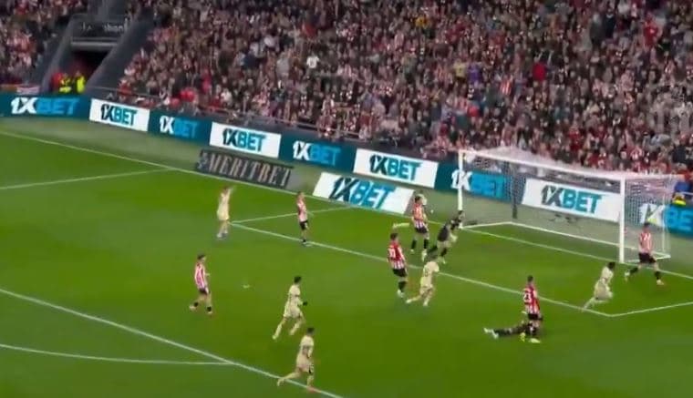Yamaaaal me goditje të pambrojtshme, Barça po fiton në Bilbao (VIDEO)