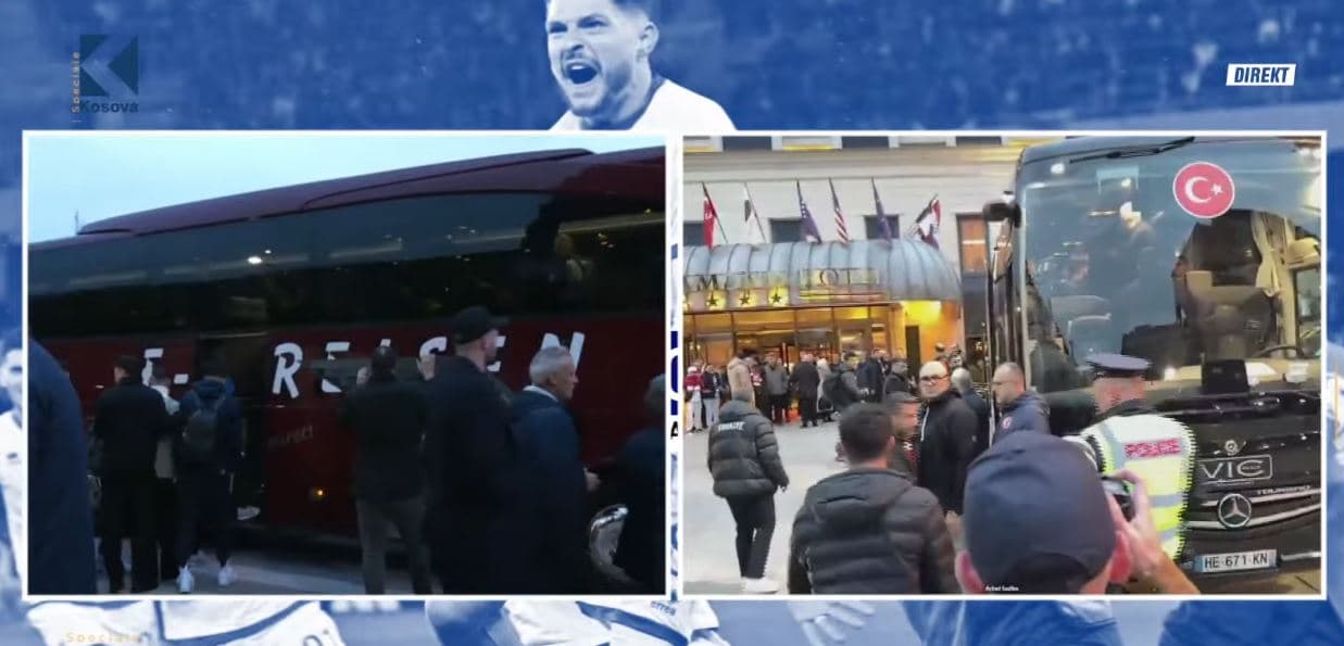 Kombëtaret nisen drejt 'Fadil Vokrrit' (VIDEO)