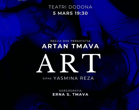 Shfaqja "ART" sonte premierë në Teatrin Dodona