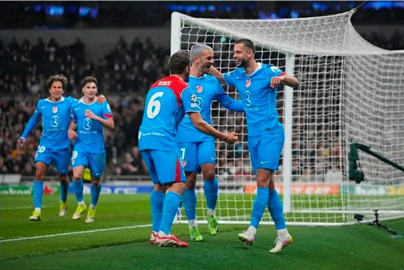 Atletico Madrid siguron çerekfinalen, Tottenham fiton - por eliminohet