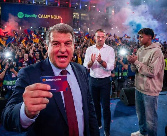 Zyrtare: Laporta fiton zgjedhjet, mbetet në krye të Barcelonës