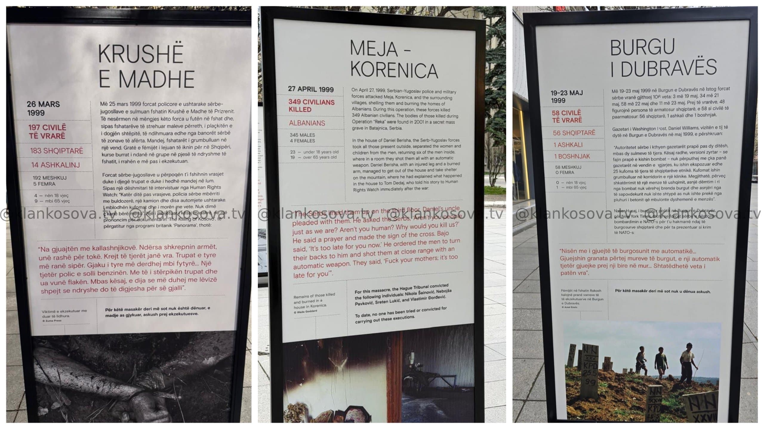 Ekspozita e Gashit për masakrat, deklarohet Prokuroria Speciale