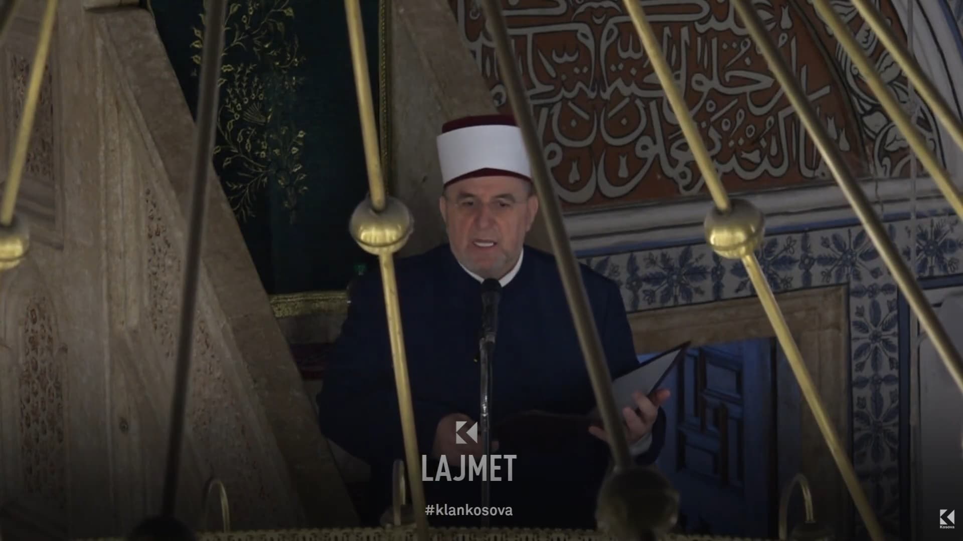 Hytbeja tradicionale: Myftiu Tërnava kritikon politikanët (VIDEO)