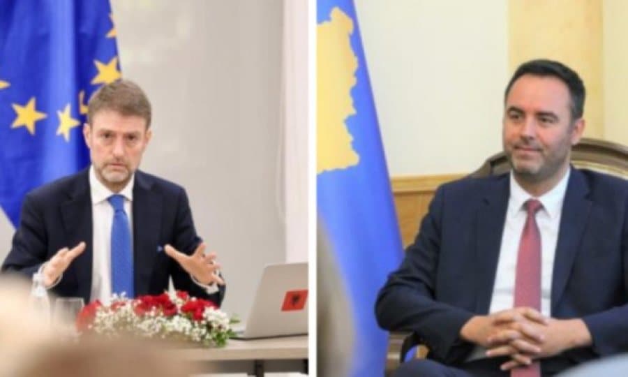 Konjufca në Tiranë për “Samitin e Diasporës”, takohet me homologun Hoxha