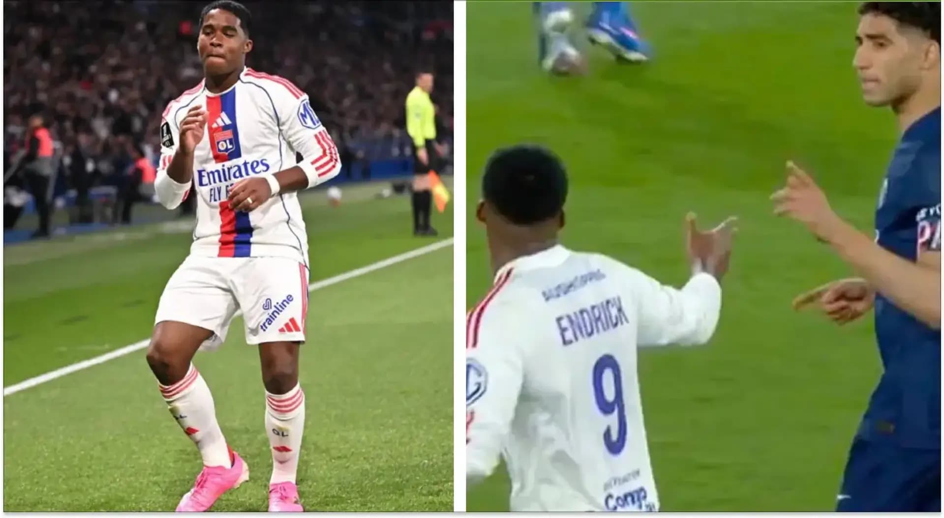 Festimi i Endrick në golin ndaj PSG-së,  shkakton polemika me Hakimin