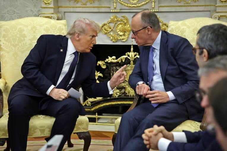 Trump i reagon Merzit: Le të merret me punët e veta