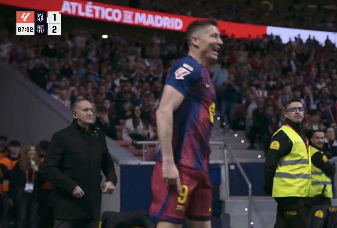 Barcelona shkon në +7, Lewa hero në Wanda