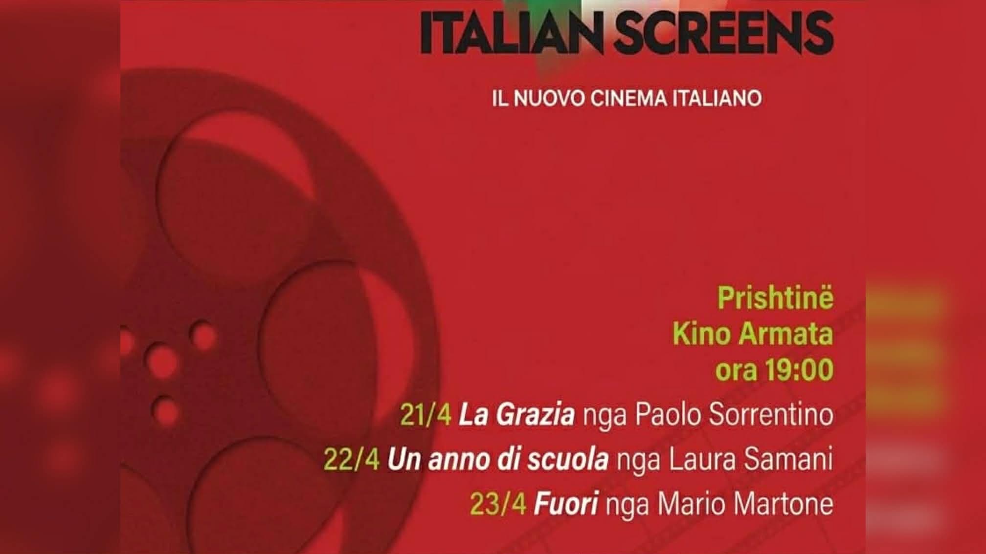 Kinemaja italiane vjen në Prishtinë - Filma dhe histori që nuk duhen humbur