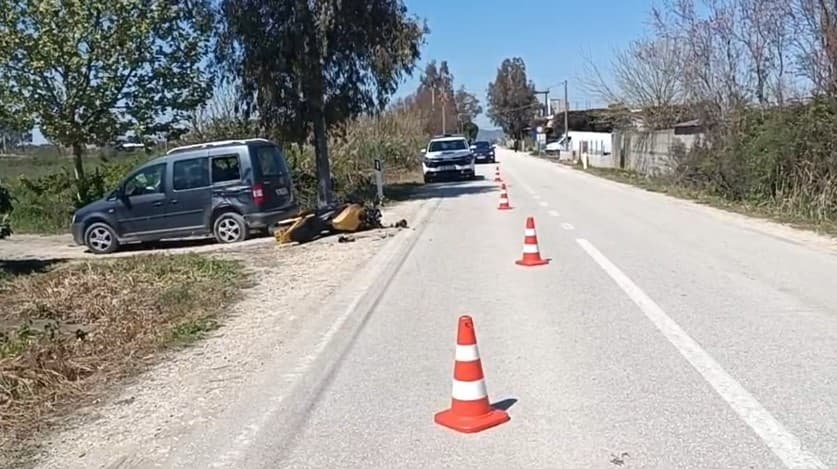 Aksident me fatalitet në Fier-Shegan, humb jetën 35-vjeçari me motoçikletë