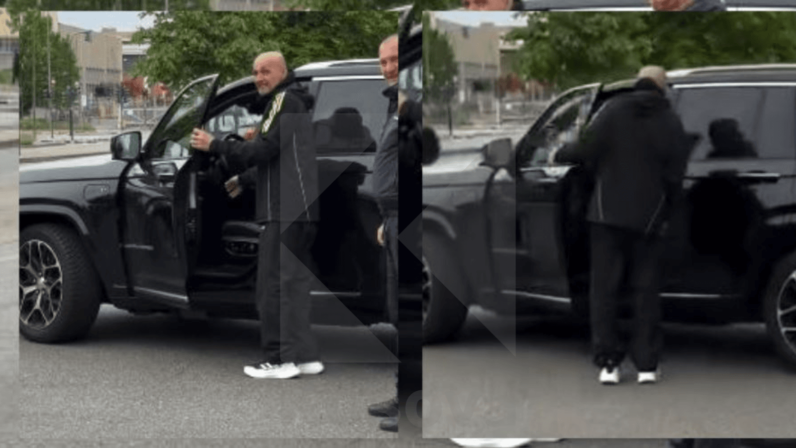 Spalletti “ngucakeq”, bën sikur po ia vjedh veturën Zhegrovës (VIDEO)