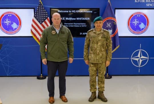 Whitaker: ShBA, aleati më u fuqishëm i Kosovës - po e ndihmon për rritjen e kapaciteteve të mbrojtjes