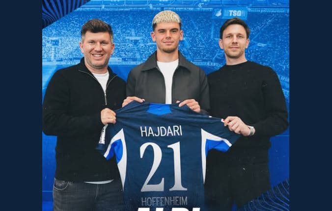 Zyrtare: Albian Hajdari nënshkruan kontratë të re me Hoffenheim