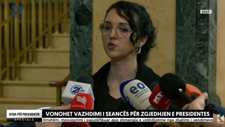 Deputetja e VV-së insiston në fajësimin e opozitës për çështjen e presidentit