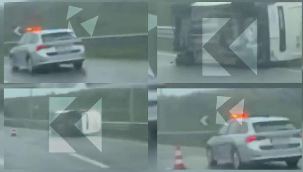 Rrokulliset vetura në Arllat, policia në vend të ngjarjes