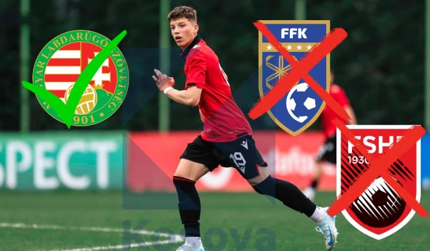 Nuk vendos as për Kosovën e as për Shqipërinë, Leon Myrtaj do të veshë fanellën e Hungarisë