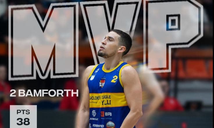 Bamforth i jashtëzakonshëm, MVP i javës së 27-të në basketboll
