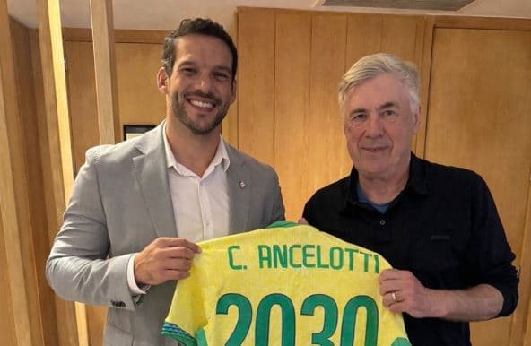Ancelotti rinovon kontratën me Kombëtaren e Brazilit
